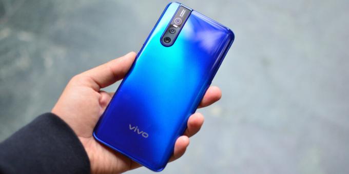 Smartphone Vivo V15 Pro: Gradienten zurück Cover-Design