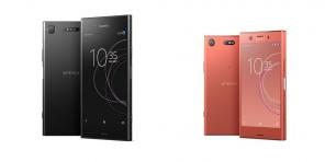 Sony führte Smartphones Xperia XZ1, XZ1 Compact und XA1 plus