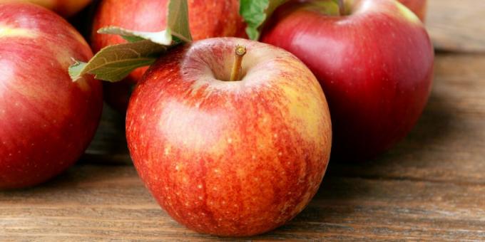 Ballaststoffreiche Lebensmittel: Äpfel