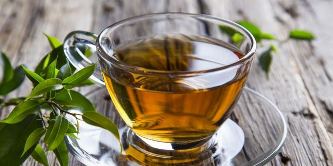 So reduzieren Sie Stress durch Ernährung: grüner Tee
