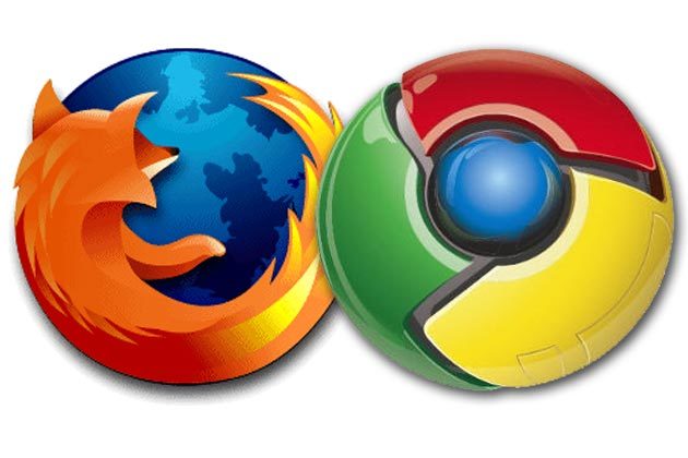 Firefox, Chrome, Schnittstelle Minimierung