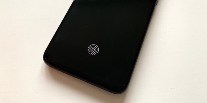Xiaomi Mi 9 Lite: Fingerabdrucksensor