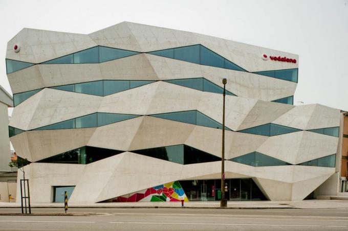 Europäische Architektur: Vodafone-Zentrale in Portugal