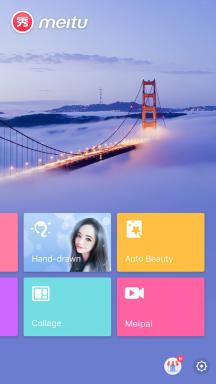 Meitu - eine Anwendung, die Sie in einen Anime-Charakter verwandeln