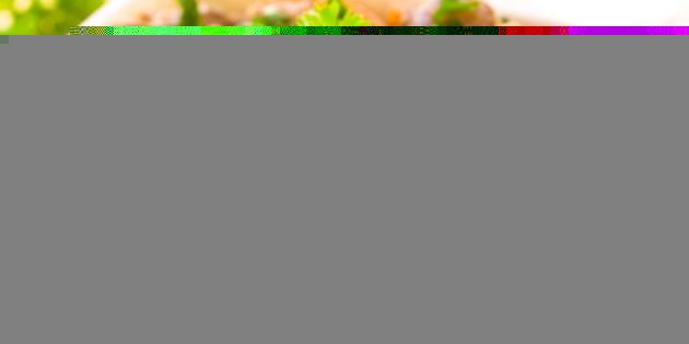 Korean Salat und Möhren Leber