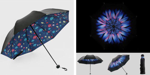Regenschirme mit Prints