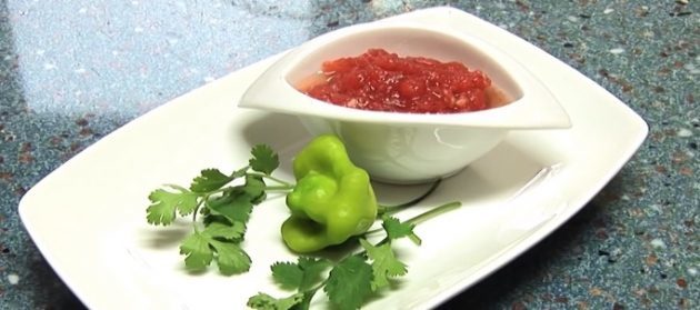 Tomaten-Knoblauch-Sauce