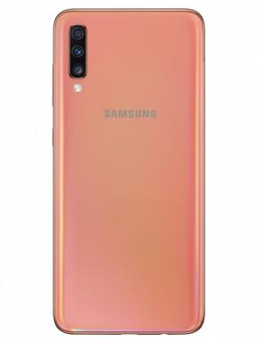 Samsung Galaxy A70: Neuheit mit einem großen Bildschirm und eine Batterie von 4500 mAh