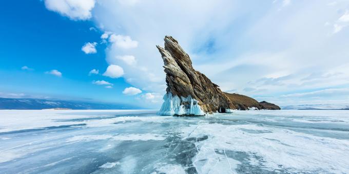 Erstaunliche Orte Russlands: Ogoy Island (Region Irkutsk)