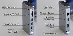 FinalHub - Hub Thunderbolt 3 pauerbankom und Router