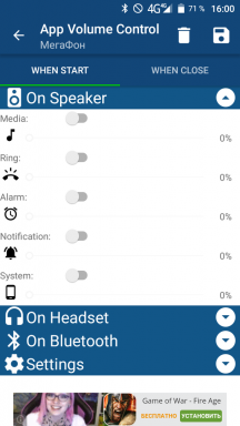 App Volume Control: benutzerdefinierte Setup-Sound-Benachrichtigungen auf Android