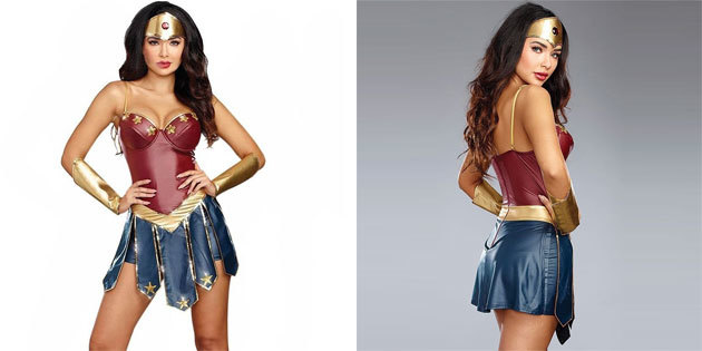 Wonder Woman Kostüm für Halloween