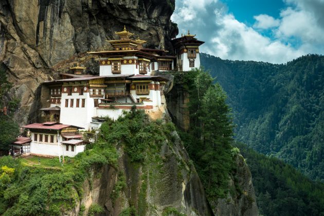Kloster Taktsang Paro in Bhutan: Wo für einen Urlaub gehen