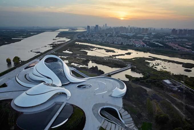 Chinesische Architektur: Opera House in Harbin