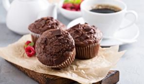 Schokoladenmuffins mit Kefir