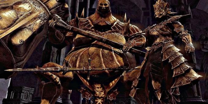 Ornstein und Executioner Drakonoborets Smoug - Dark Souls