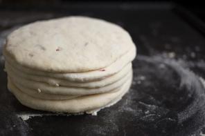 Kuchen mit Quark indischem Stil