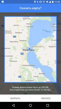 Offline Google Maps auf Android