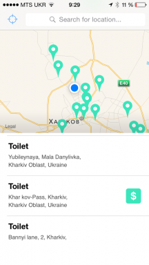 Spültoilette Finder für iOS werden alle öffentlichen Toiletten in der Nähe
