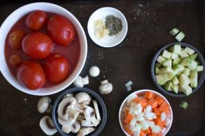 Rezept zarter Eintopf von 3 Arten von Bohnen