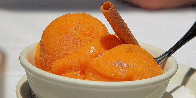 Eissorten: Fruchteis