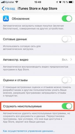 Wenig bekannte iOS-Funktionen: Löschen Sie nicht verwendete Anwendungen
