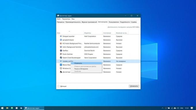 Konfigurieren von Windows 10: Deaktivieren Sie unnötige Autostart-Anwendungen