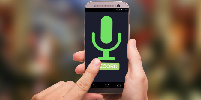 Android P: Aufzeichnung des Gesprächs