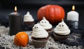 Schoko-Cupcakes "Geister"