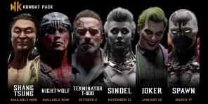 Revealed alle Helden der ersten Staffel von Mortal Kombat 11