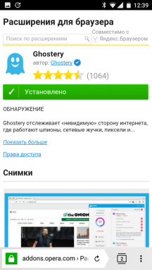 Wie man Erweiterungen in mobiler „Yandex installieren. Browser „für Android