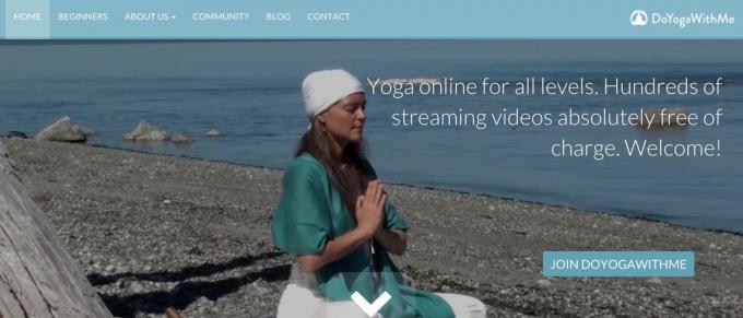 Yoga Online: DoYogaWithMe