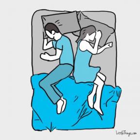 Wie sieht Ihre Schlafposition Paare