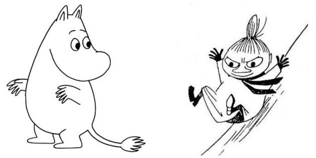 Moomintroll und Little My