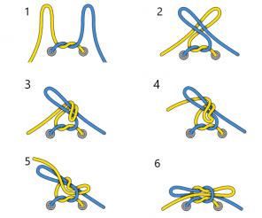 Wie die Schnürsenkel binden, so dass sie nie losgelassen