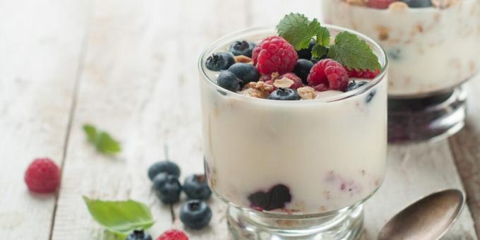 Welche Lebensmittel enthalten Jod: Joghurt
