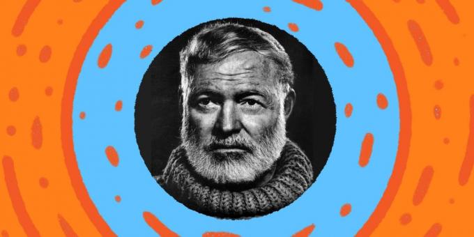 Portrait von Ernest Hemingway