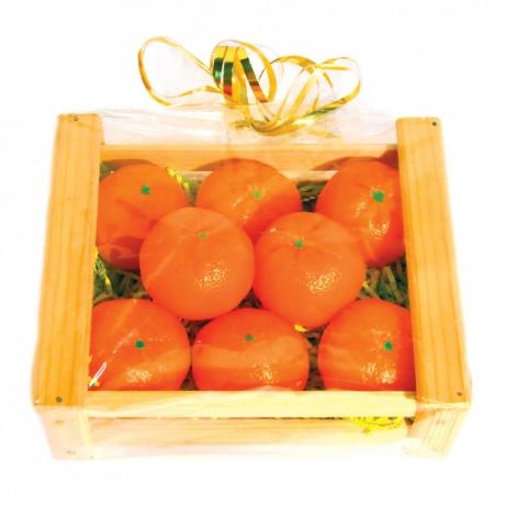 Geschenke für das neue Jahr: Mandarine Seife