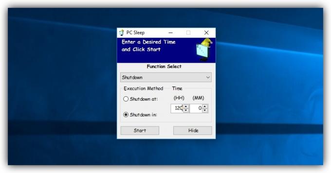 Wie stellt Computer Shutdown Timer von Windows mit PC Schlaf up
