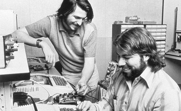 Das Buch "Becoming Steve Jobs" Steve Jobs und Steve Wozniak