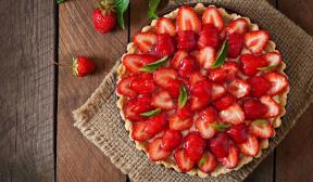 Shortcake mit Erdbeeren und Buttercreme