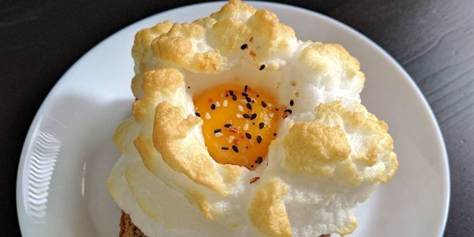 Rezepte aus den Eiern: Eigelb auf der „Wolke“