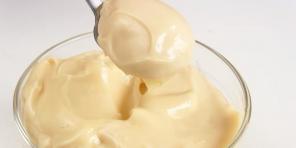 4 Rezept hausgemachte Mayonnaise, die von Speicher schmeckt
