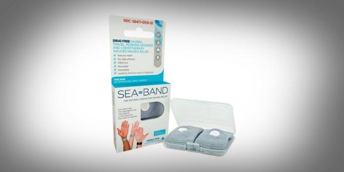 Armbänder für Reisekrankheit von Sea Band