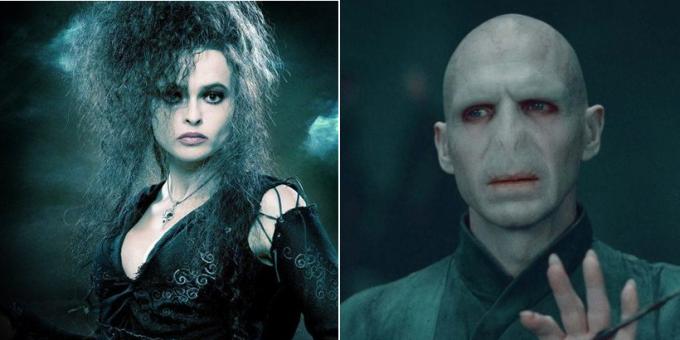 Bellatrix Lestrange und Voldemort