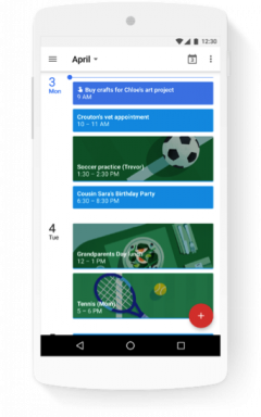 Google hat die Fähigkeit, eine Familie Mitgliedschaft in den „Kalender“ zu erstellen und „Notes“