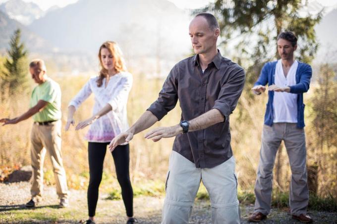 Sport Erkältungen: Qigong