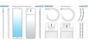 Samsung patentierte ein Smartphone wird um das Handgelenk gewickelt