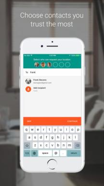 App zu Lieben „vertrauenswürdige Kontakte“ zu verfolgen auf Google kam auf iOS