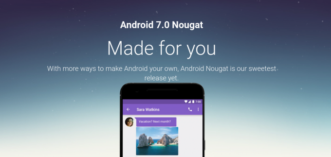 Android 7.0 Nougat